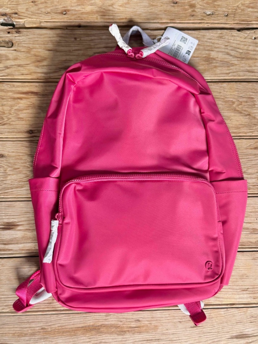 NWT Lululemon Everywhere Backpack 22L Raspberry Coulis/Sheer Oak